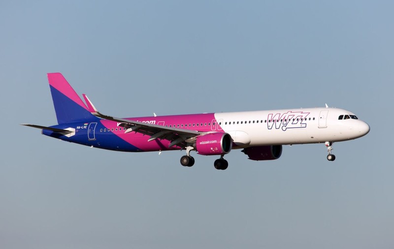 O aeronavă Wizz Air a ratat decolarea de pe Aeroportul Internațional Sibiu din cauza unui stol de păsări