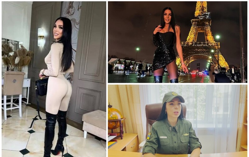 Scandal cu tânăra ofițer de presă al grănicerilor ucraineni care s-a lăudat cu Revelionul de lux petrecut la Paris