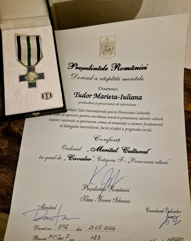 Iuliana Tudor, decorată de Președenția României. „Am fost întrebată de foarte multe ori de ce am ales acest drum”
