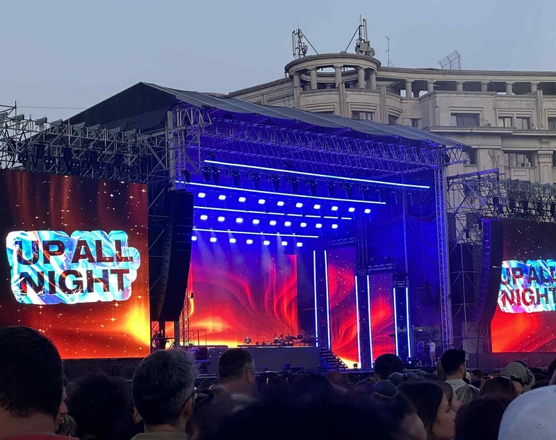 Imagini de la concertul lui Jennifer Lopez din București. Mesajul artistei pentru fanii români: „Faceți ce iubiți”
