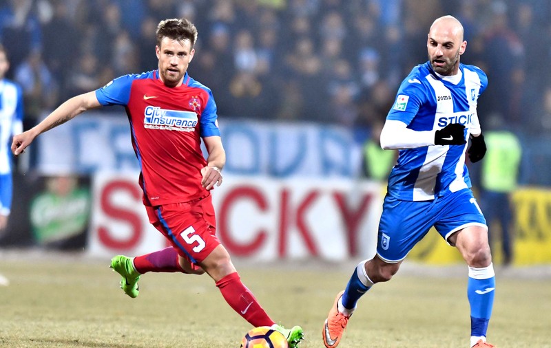 Liga 1, etapa a 24-a. CSU Craiova - Steaua 1-2. Revanșa ”expiratului” Pintilii și oltenii cei risipitori