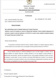 Întrebarea deputatului Ungureanu pentru ministrul Tătaru, cu referire și la falsul medic (pagina a 2-a)