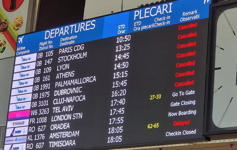Blue Air încă nu reia zborurile: „S-a oprit o companie aeriană, nu apăsăm un buton și pornim din nou”
