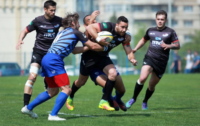 Finala Superligii de rugby: CSM Știința Baia Mare - Timișoara Saracens 17-16