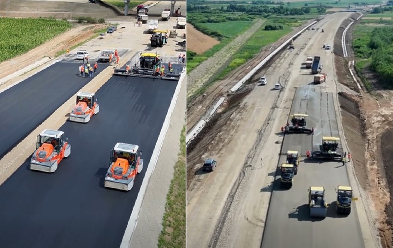 „Șantierul-model” de pe Autostrada Transilvania A3 angajează muncitori: Are șanse de a fi inaugurat cu cinci luni înainte de termen