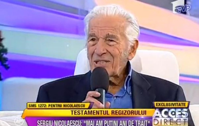 Ultimul interviu televizat dat de Sergiu Nicolaescu! Vezi ce a spus regizorul când Simona Gherghe i-a urat "Mulţi ani înainte!" | VIDEO INCREDIBIL