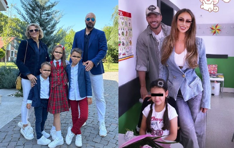 Copiii vedetelor în prima zi de școală. Emoțiile au fost mari și pentru părinți
