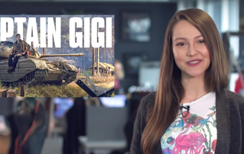 EXCLUSIV / Oana, fiica Elenei Lasconi, e vedetă în lumea gamerilor. Prezintă o emisiune la World of Tanks în Paris (VIDEO)