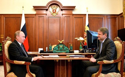 Tkaciov, la o întrevedere cu Vladimir Putin