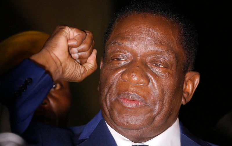 Emmerson Mnangagwa este noul președinte al Zimbabwe după ce a depus jurământul
