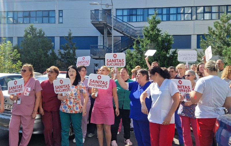 A doua zi de grevă în Sănătate: „Avem colegi care ne-au murit în spital”. Mărturii cutremurătoare de la Spitalul Bagdasar-Arseni