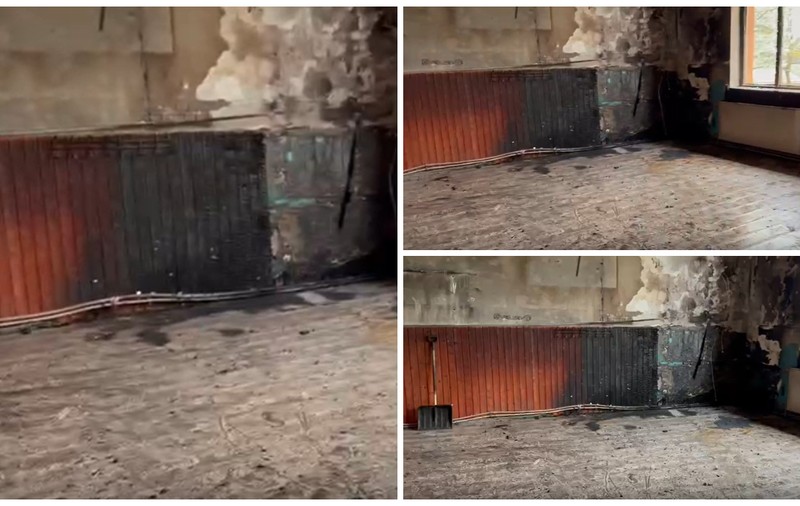 Incendiu la o școală din Malu Alb, Galați. Există suspiciunea că focul a fost pus intenționat