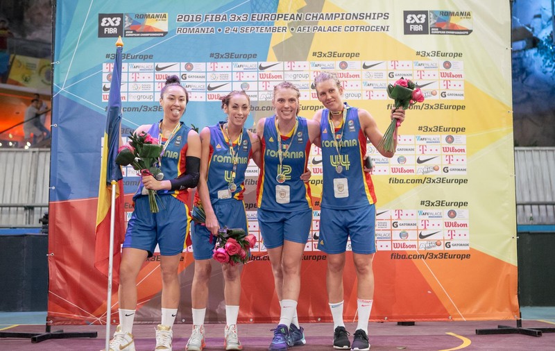 Fetele tricolore, vicecampioane europene la baschet 3x3! FOTO