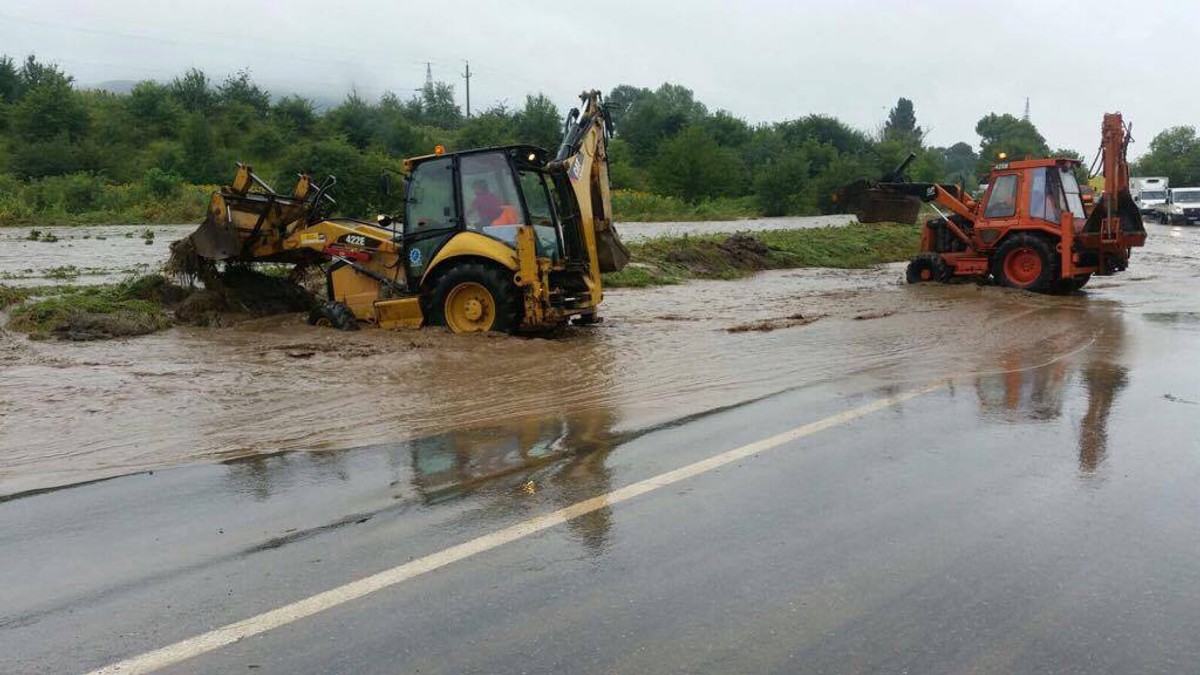 Inundații în Constanța