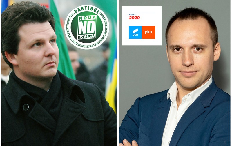 Noua Dreaptă îl contrazice pe candidatul USR-PLUS din Iași care a fost în organizația lor: „A fost membru de la 17 ani, nu de la 15”. Exclus după 4 ani