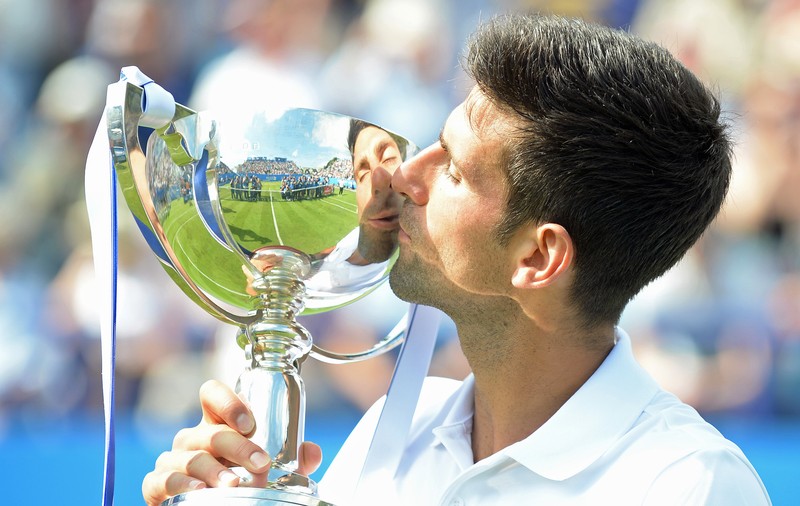 Novak Djokovic a triumfat la Eastbourne. Al doilea său trofeu din acest an / GALERIE FOTO