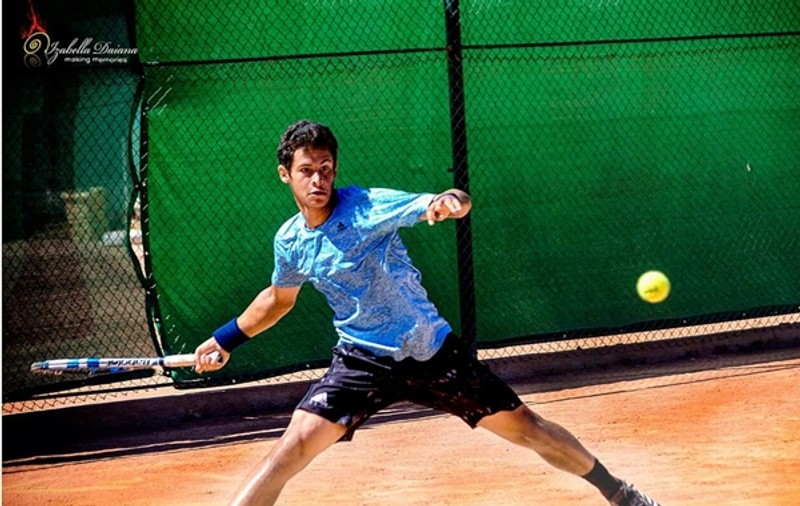 Nini Gabriel Dica joacă finala Campionatului European U 16 de tenis din Rusia