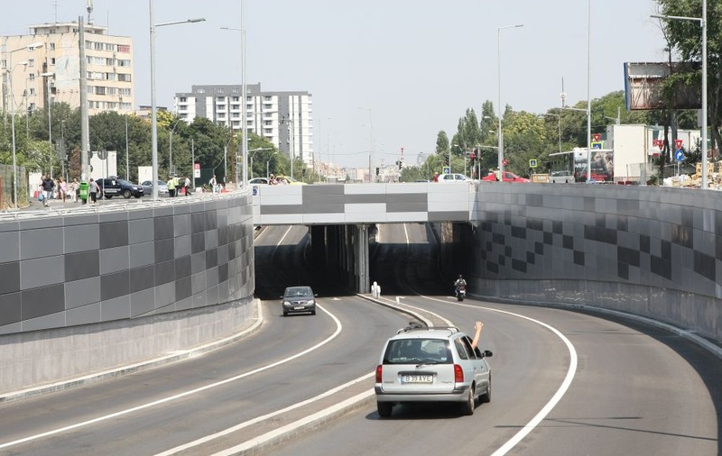 FOTO&VIDEO/ În sfârșit! Pasajul Piața Sudului a fost inaugurat, după mai bine de trei ani de la începerea lucrărilor