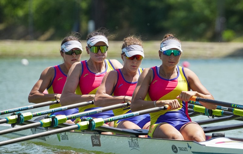 Aur pentru tricolore în proba de 4 vâsle, la Mondialele de canotaj Under 23. România are două titluri supreme