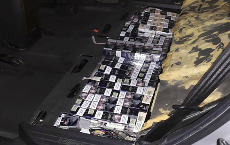Captură impresionantă de țigări de contrabandă la vama din Vaslui, făcută de un câine polițist
