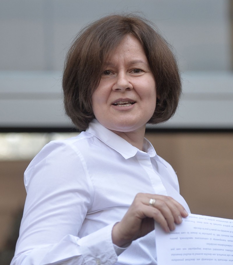 Procurorul General al Romaniei, Gabriela Scutea, sustine o conferinta de presa despre dosarul ''10 august 2018'', care a fost clasat de DIICOT, in Bucuresti, la sediul Parchetului de pe langa Inalta Curte de Casatie si Justitie (PICCJ), miercuri, 15 iulie 2020.ALEXANDRU DOBRE / MEDIAFAX FOTO
