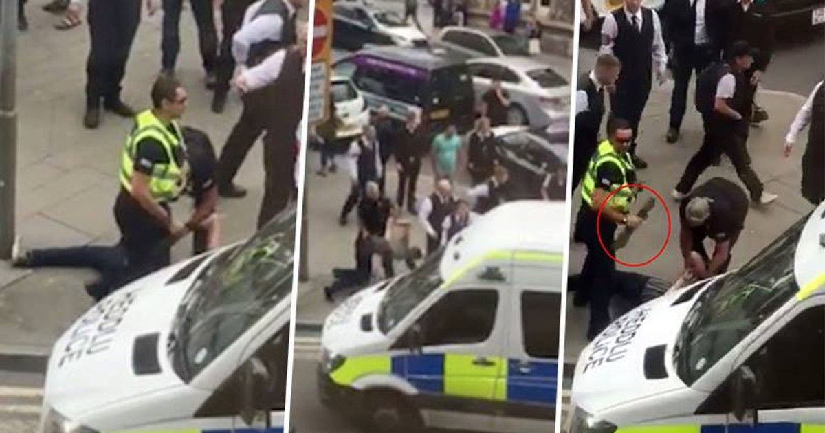 Un bărbat cu o machetă a fost arestat în Cardiff