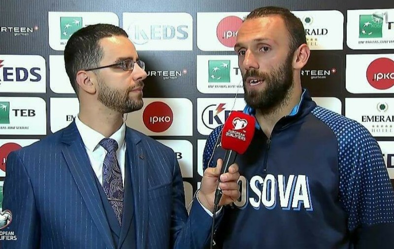 EURO 2024 | Un jurnalist kosovar a rămas fără acreditare, după ce i-a provocat pe fanii sârbi imitând vulturul albanez