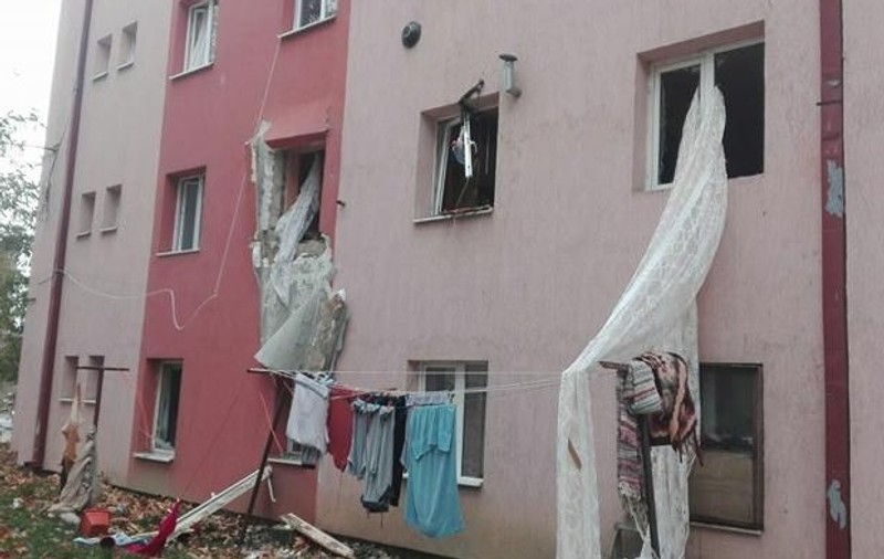 VIDEO| Imagini înfiorătoare cu explozia de la căminul de nefamiliști din Lugoj