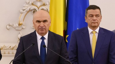 Ilie Bolojan (PNL) și Sorin Grindeanu (PSD) sunt parteneri de coaliție, dar social-democrații nu exclud să rupă alianța dacă nu sunt ascultați