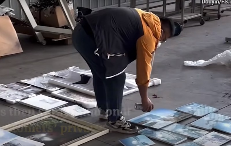 Un chinez distruge fotografiile de nuntă ale cuplurilor divorțate și le trimite clienților filmarea cu dovada: „Industria e dinamică”