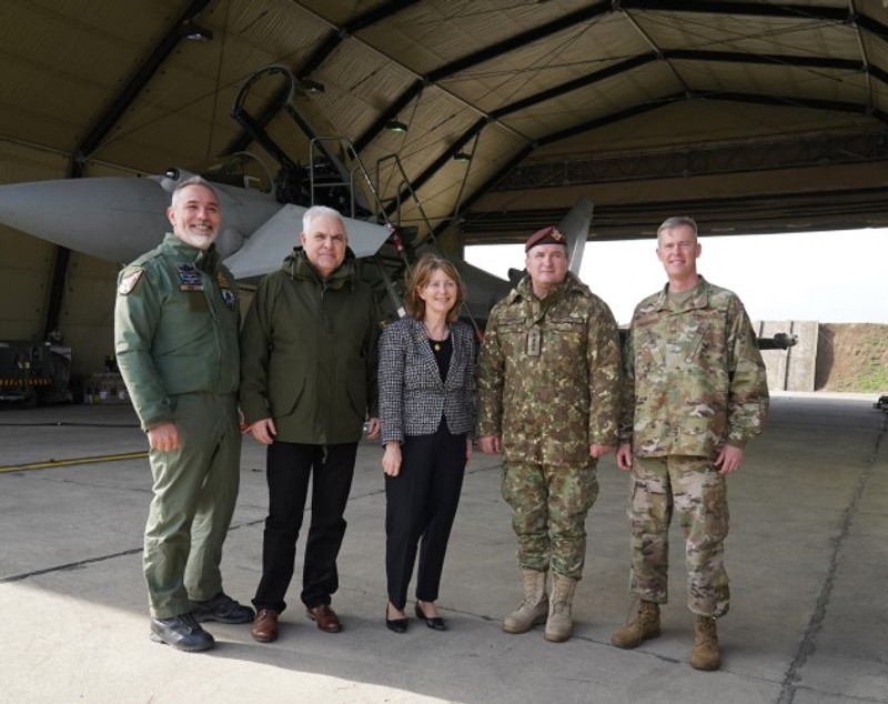 Ambasadoarea SUA în România, vizită la baza NATO de la Mihail Kogălniceanu