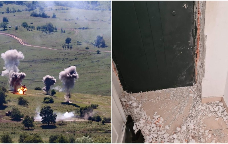 Poligonul Poplaca din Sibiu se mută, însă ar putea dura 3 ani. Oamenii se plâng de zgomot. Localnic: „Câinele mi-a rupt ușa”