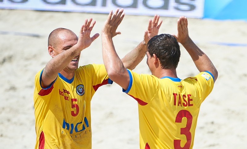 Siofok, Hungary - August, 9: Euro Beach Soccer League Siofok at MLSZ Beach Arena on August 9, 2015 in Siofok , Hungary. (Photo by Lea Weil)