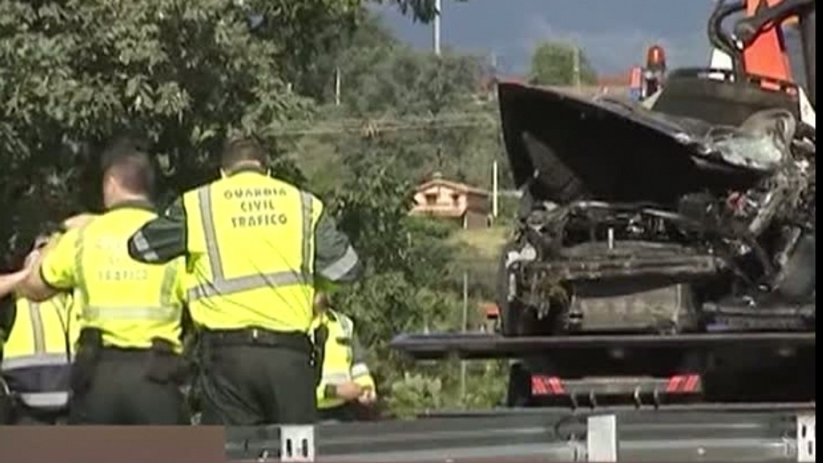 Un român a provocat un grav accident în Spania