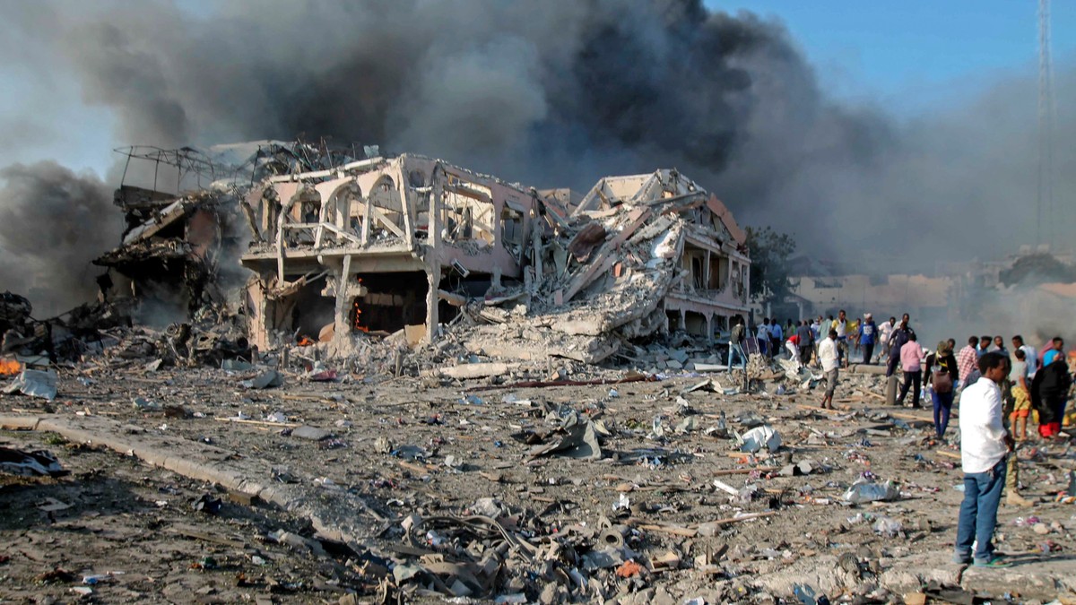 Bilanțul victimelor atacului cu bombă din Somalia