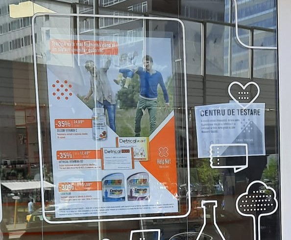 Farmacia Help Net de pe şoseaua Pipera