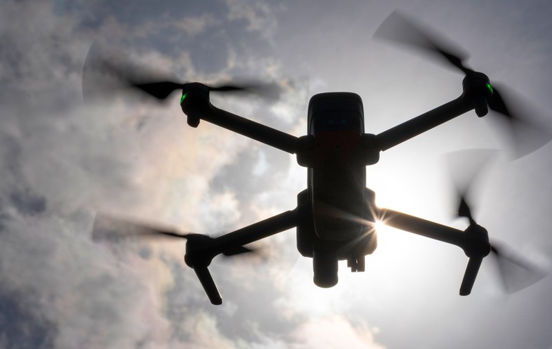 Dronă pe cer. Imagine cu caracter ilustrativ Sursa foto: Profimedia