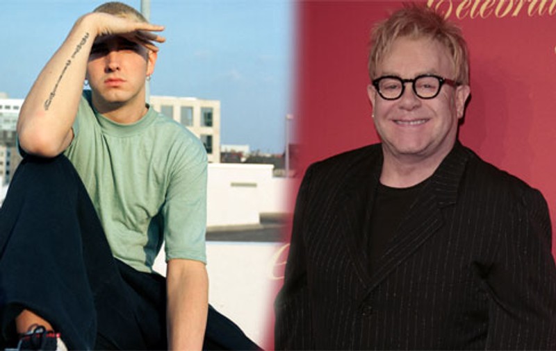 Eminem: "Elton John m-a convins să renunţ la droguri"