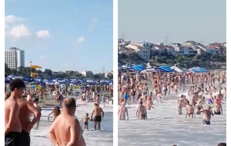 VIDEO | Cel mai aglomerat weekend pe Litoral. Turiștii sfidează în continuare regulile anti-COVID