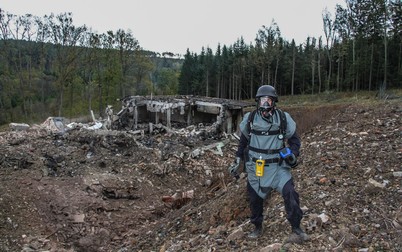 Urmările exploziei din Cehia FOTO: EPA