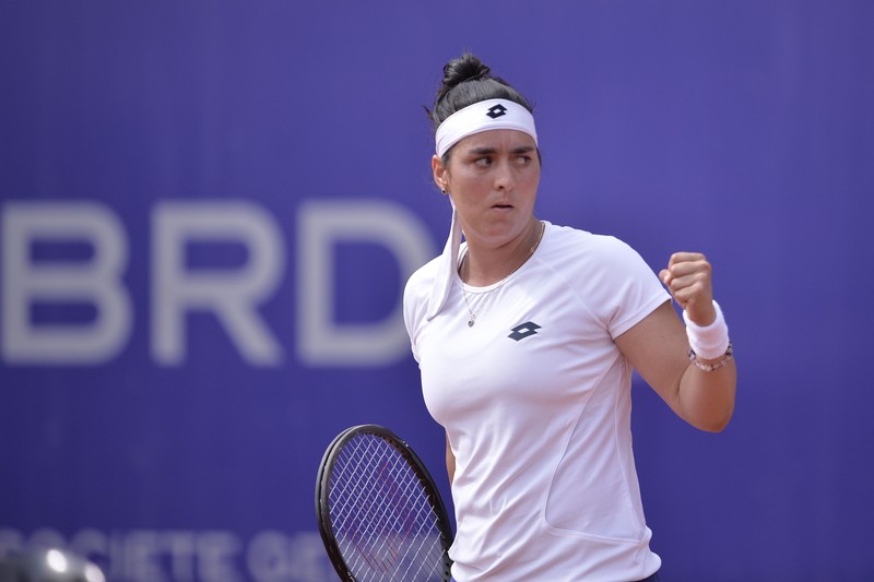 Meciul de tenis dintre Irina Begu si Ons Jabeur (in imagine), din cadrul turneului de tenis BRD Bucharest Open 2018, desfasurat la Arenele BNR, marti, 17 iulie 2018. ALEXANDRU DOBRE / MEDIAFAX FOTO
