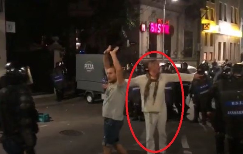 FOTO&VIDEO/ Misteriosul „bărbat în alb” care ar fi coordonat intervenția în forță a jandarmilor în Piața Victoriei