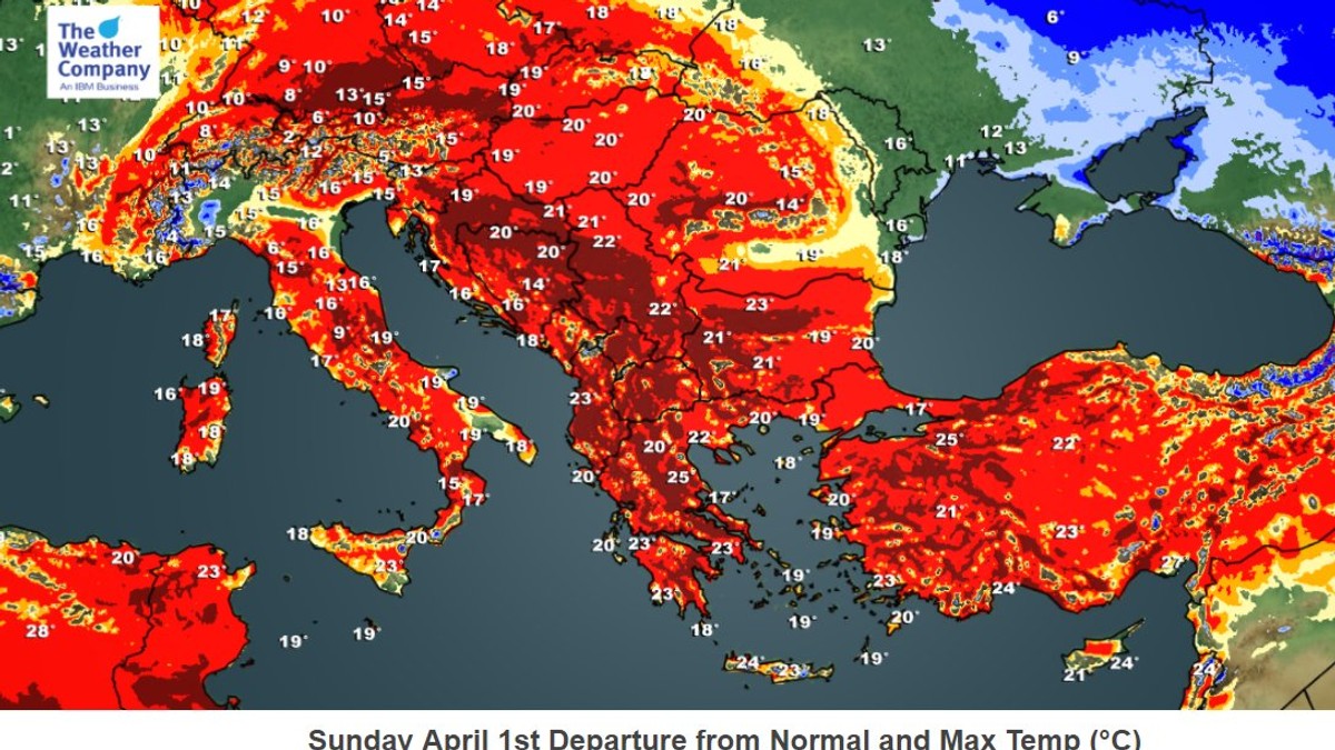 Meteorologii din Marea Britanie anunță schimbări de temperaturi în România