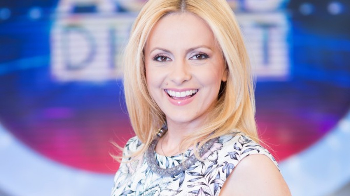 Simona Gherghe, ]n platoul emisiunii Acces Direct