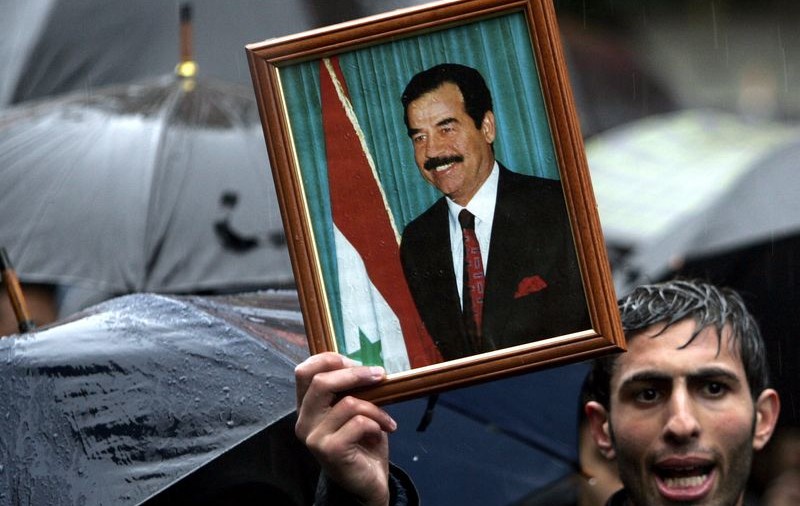 "Luna de miere" în patul lui Saddam