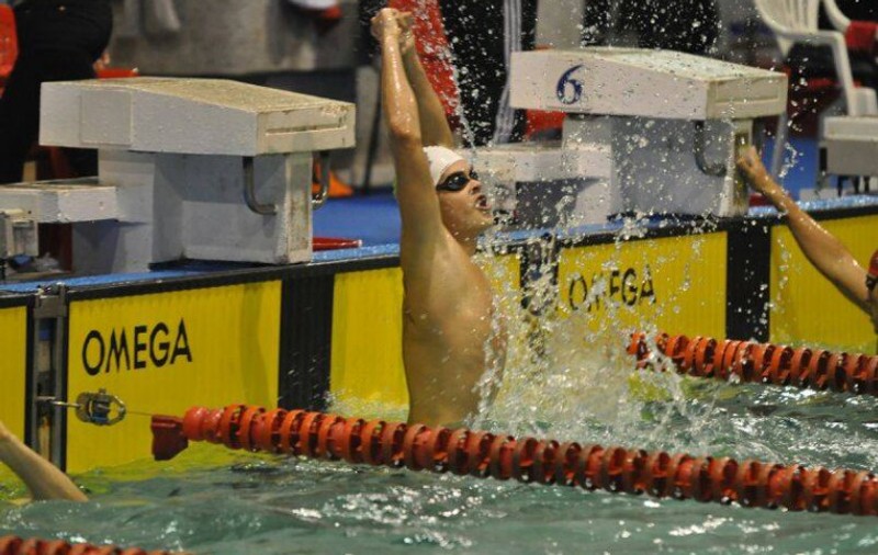 Înot. Robert Glință, calificat în finala probei de 50 m spate la Europene, cu nou record național