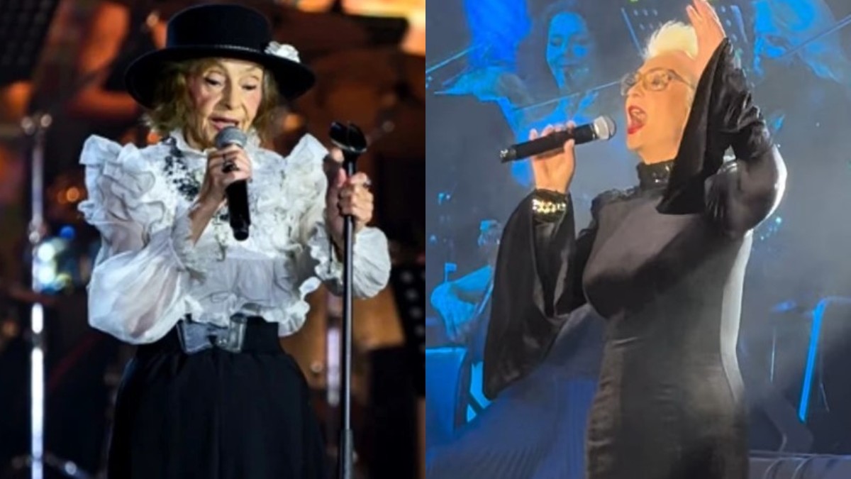 Marina Voica și Monica Anghel la festivalul Mamaia 2025