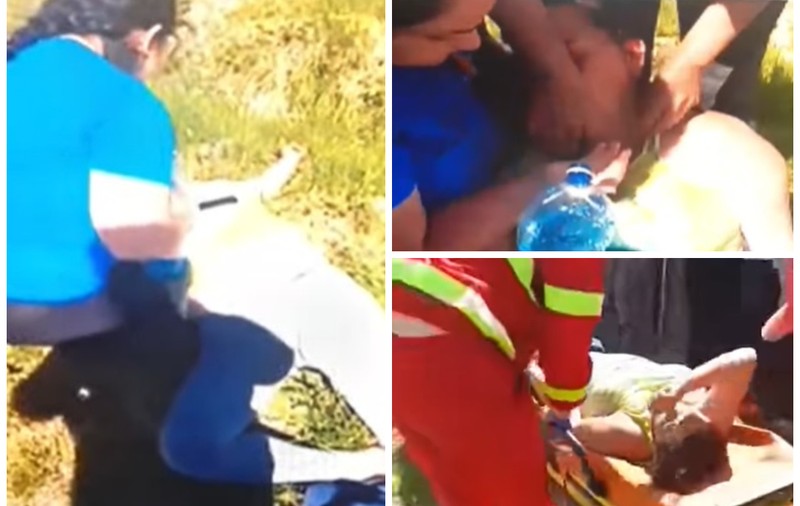 Femeie leșinată pe drum, la Buteni: „O bătut-o poliția de la Sebiș”. IPJ Arad face anchetă
