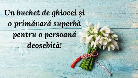 Felicitări de 1 Martie