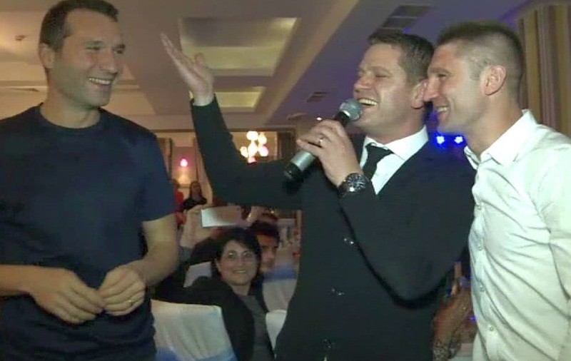 VIDEO / Flavius Stoican a făcut show la petrecerea de final de an a celor de la Poli Iași